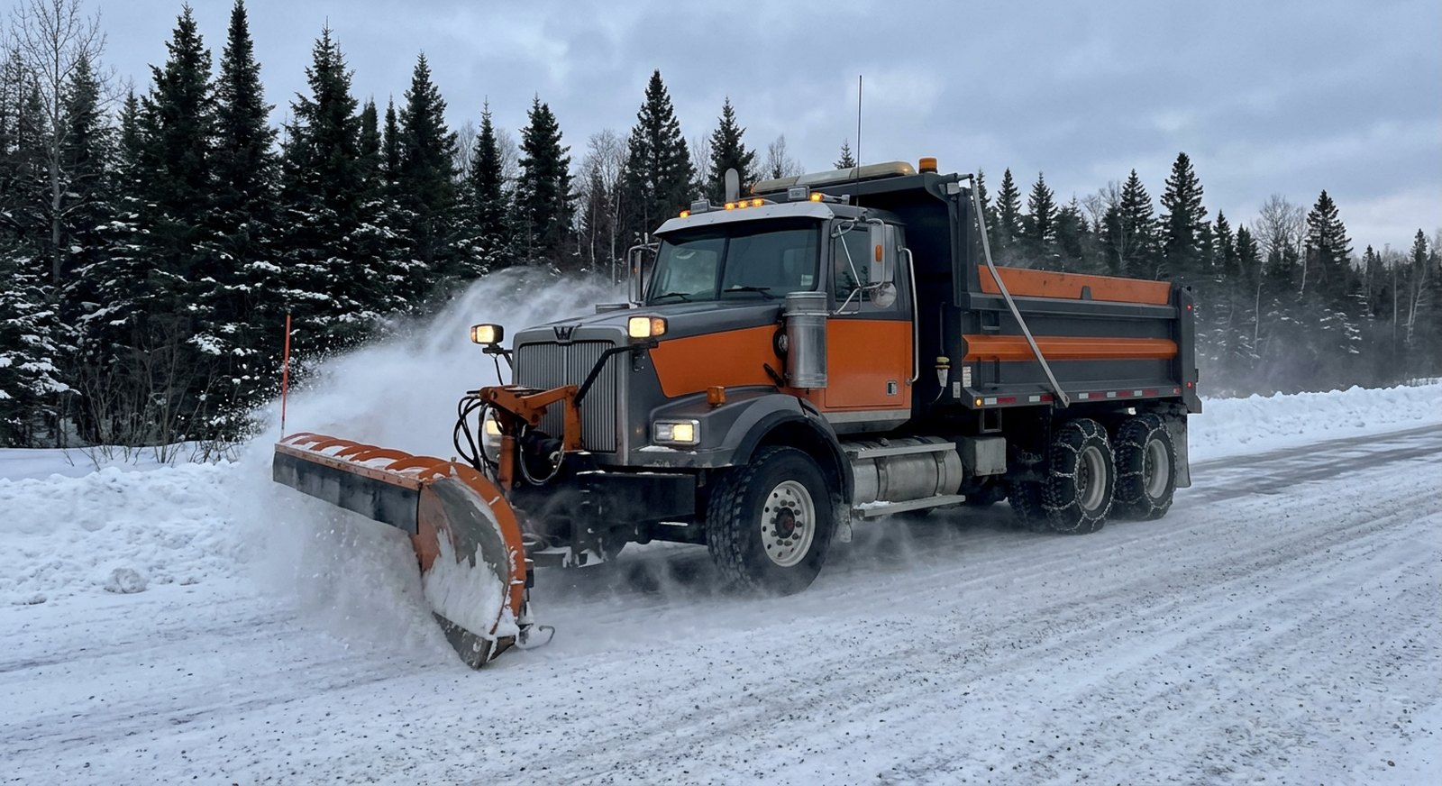 Déneigement municipal